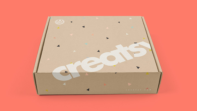 Create branded shipping box